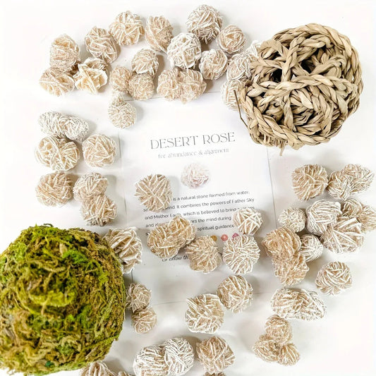 0.39-1.18in Desert Rose Carving |CrystalHola
