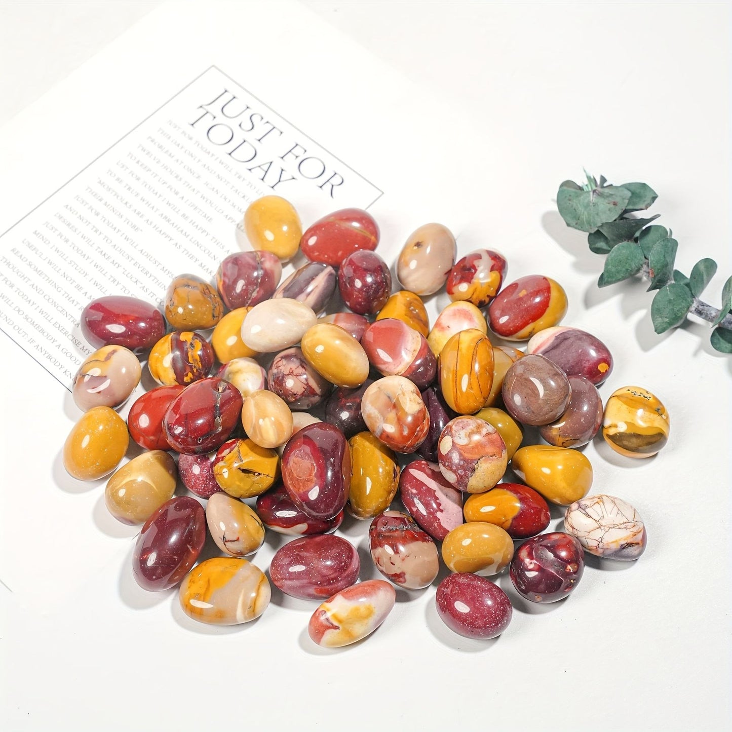 1.98-5.99cm Pierre Roulée de Mookaïte|CrystalHola Vente en Gros