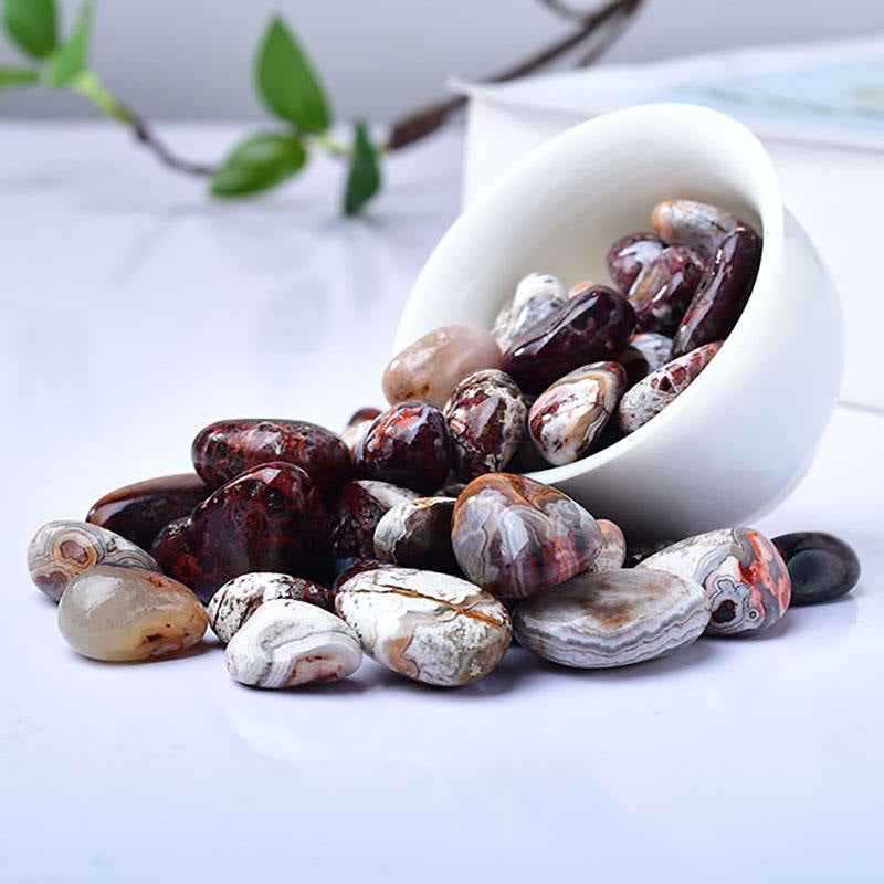 0.78-2.36in Moxico Agate Tumble Stone|CrystalHola Wholesale