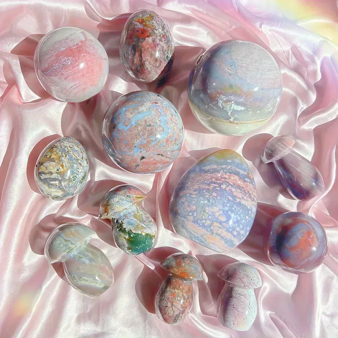 Ocean Jasper Sphere - CrystalHola