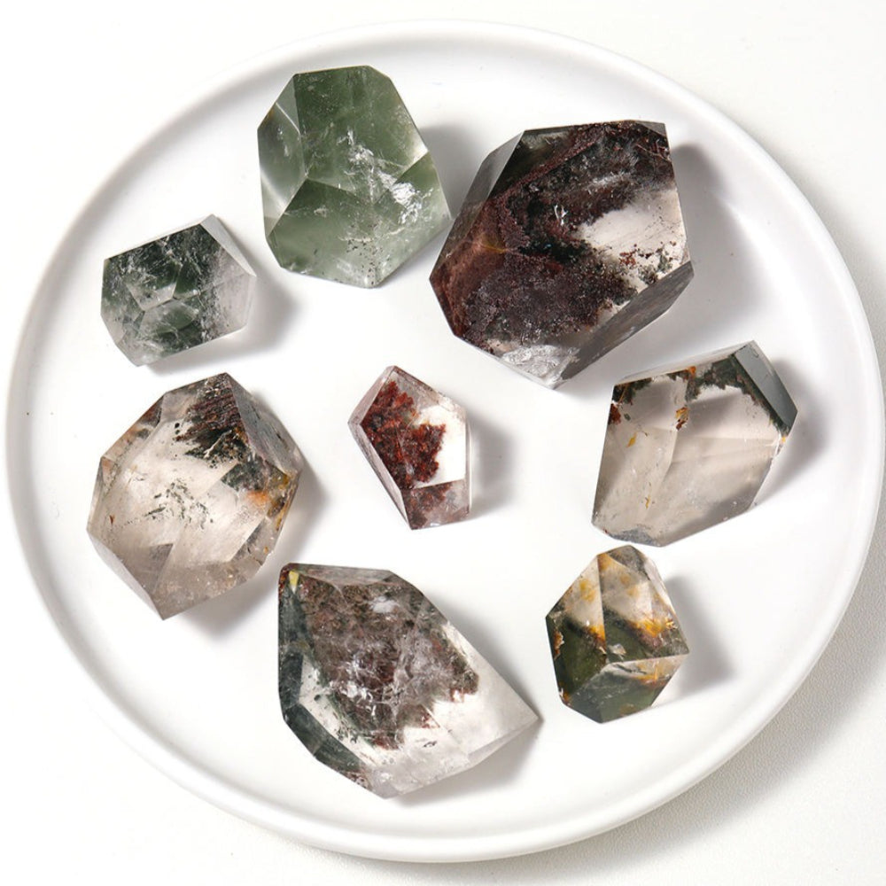 Natural Garden Quartz Freeform for Collection