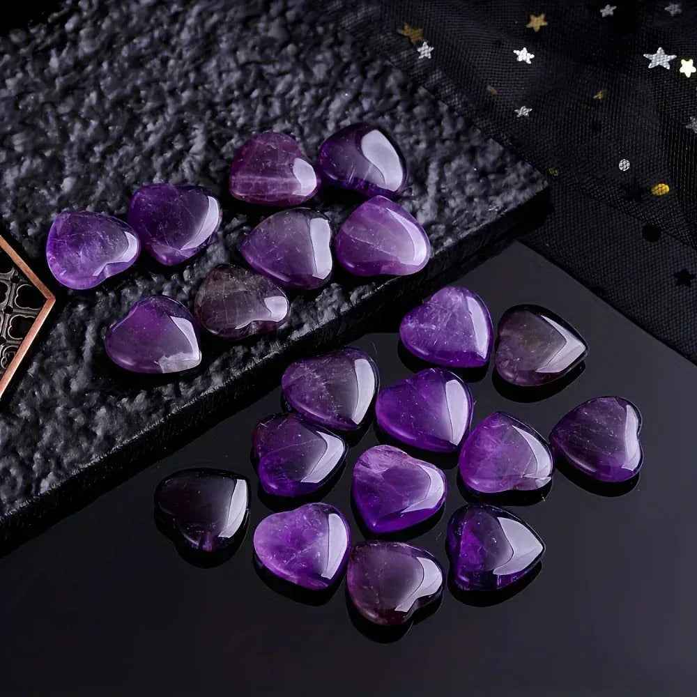 Mini Amethyst Heart