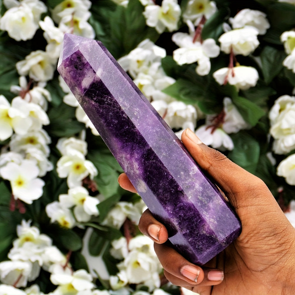 Wholesale Bulk Purple Lepidolite Tower |CrystalHola