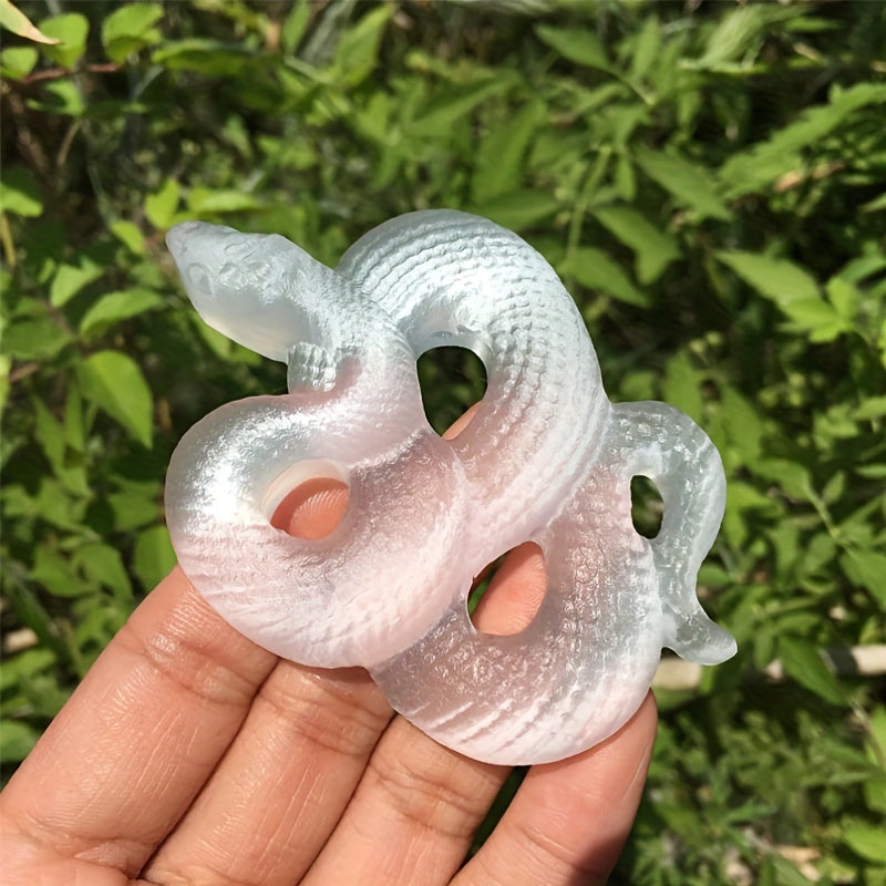 Selenite Snake for Gift