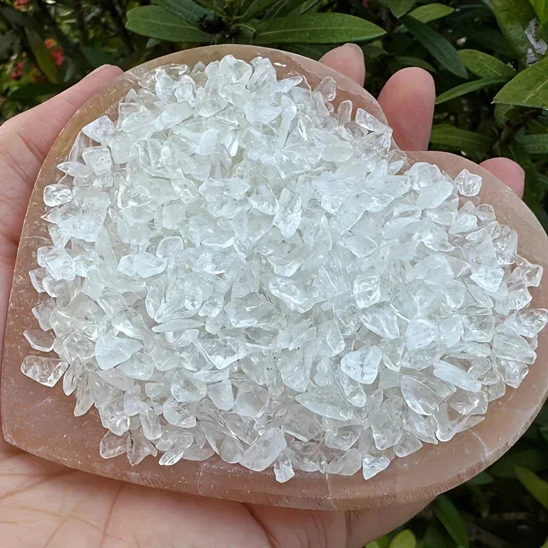 1-12mm Clear Quartz Gravel|CrystalHola