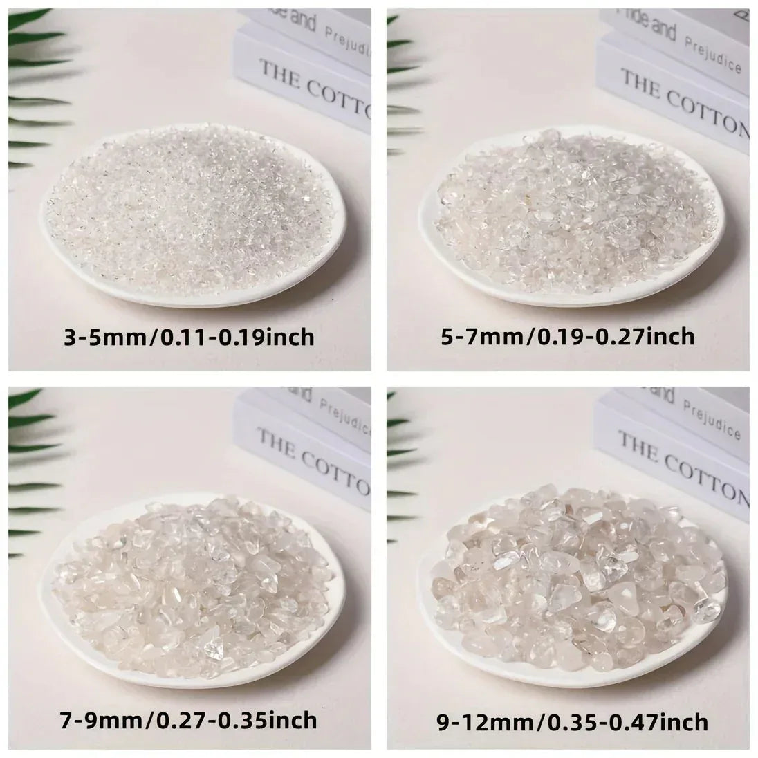 1-12mm Clear Quartz Gravel|CrystalHola