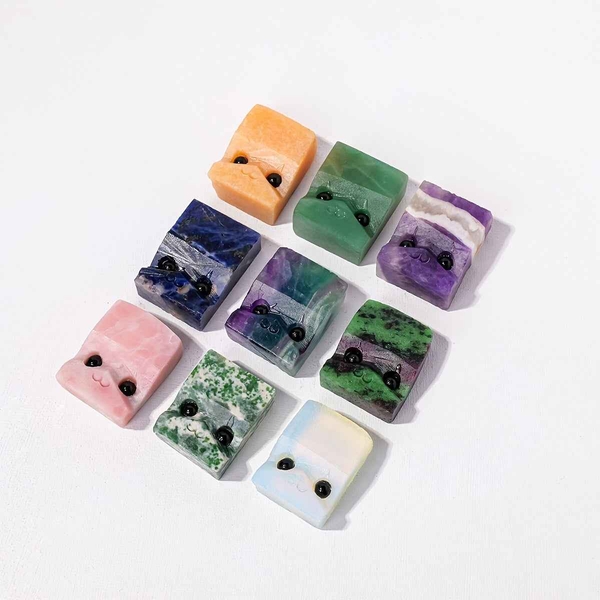 1.18-1.57in Crystal Material Hedgehog Carving |CrystalHola