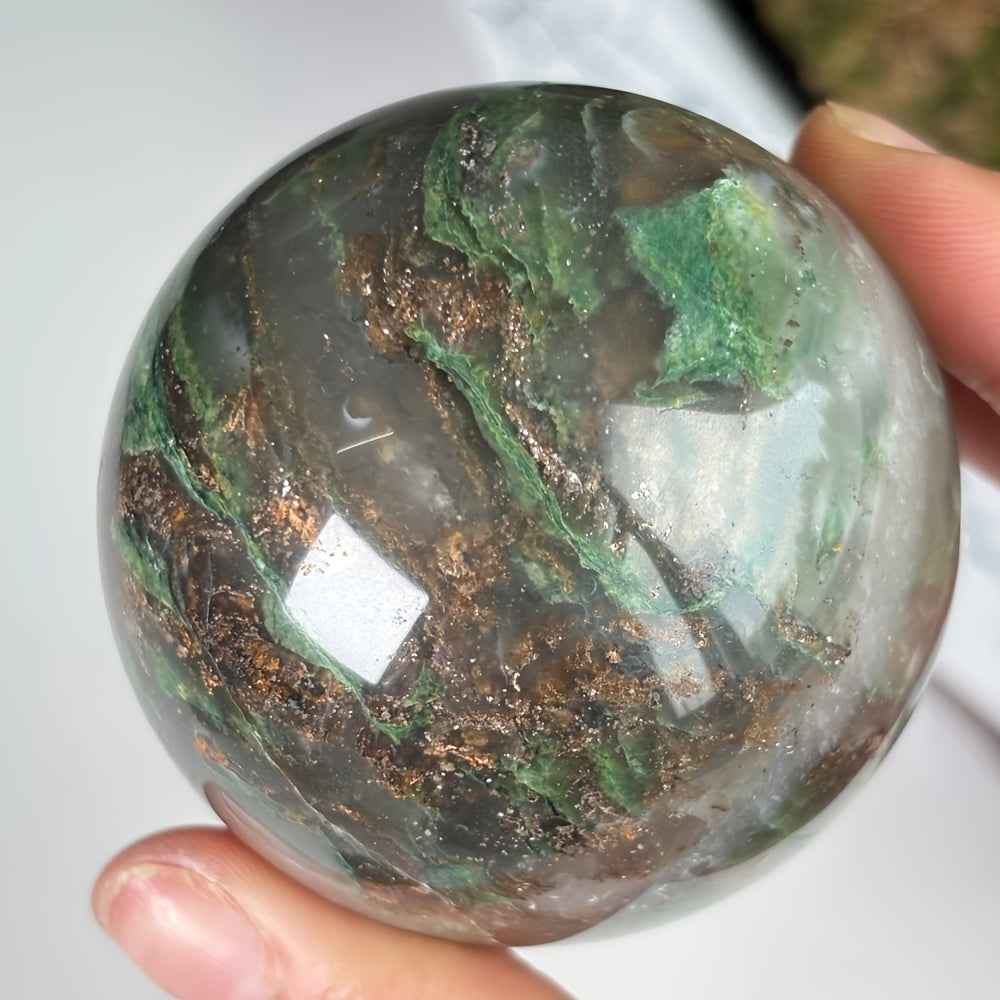1.57-3.14in African Emerald Sphere |CrystalHola