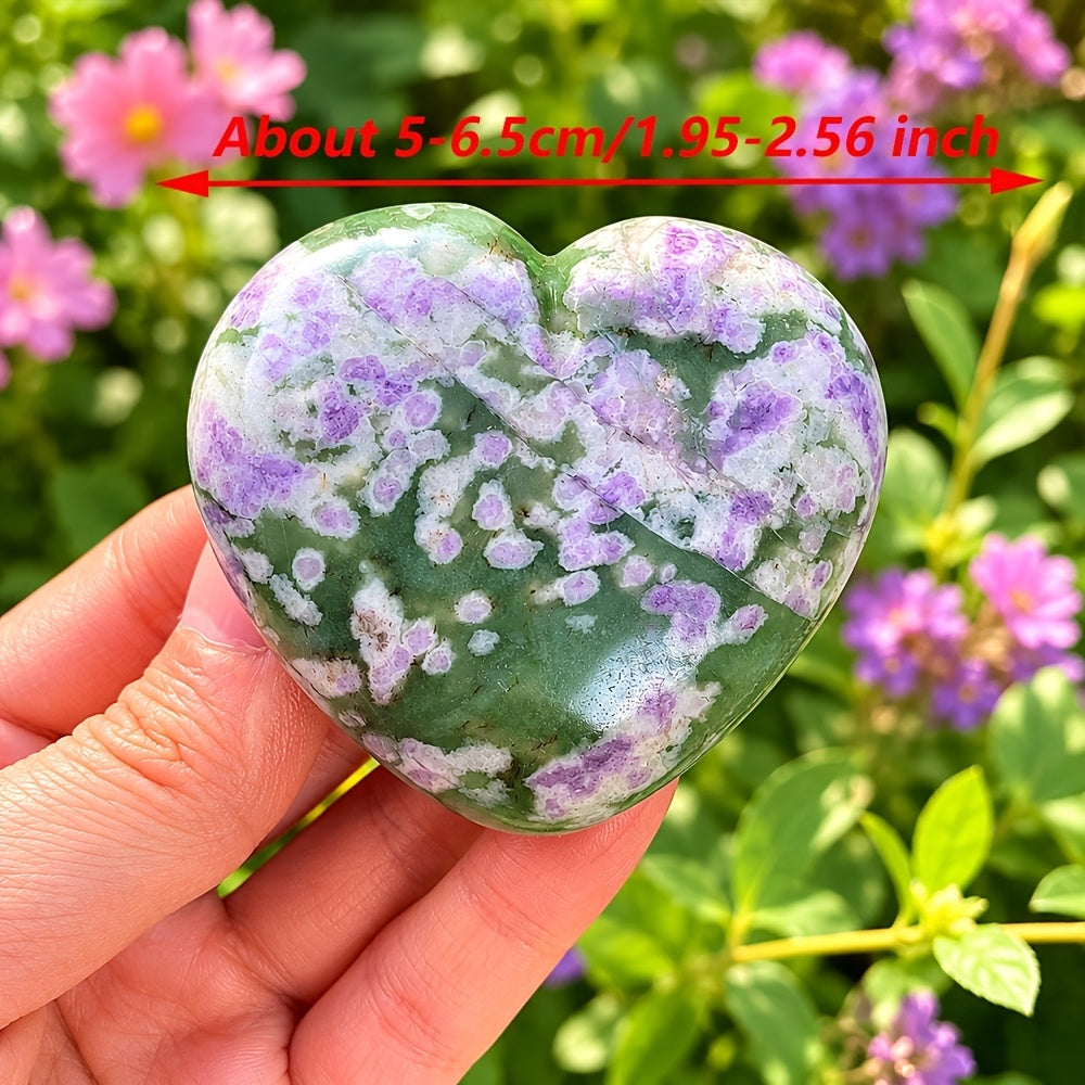 Auspicious Crystal Heart Unique Gift for Family and Friends