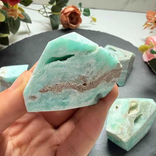 20-150g Hemimorphite Freeform|CrystalHola Wholesale