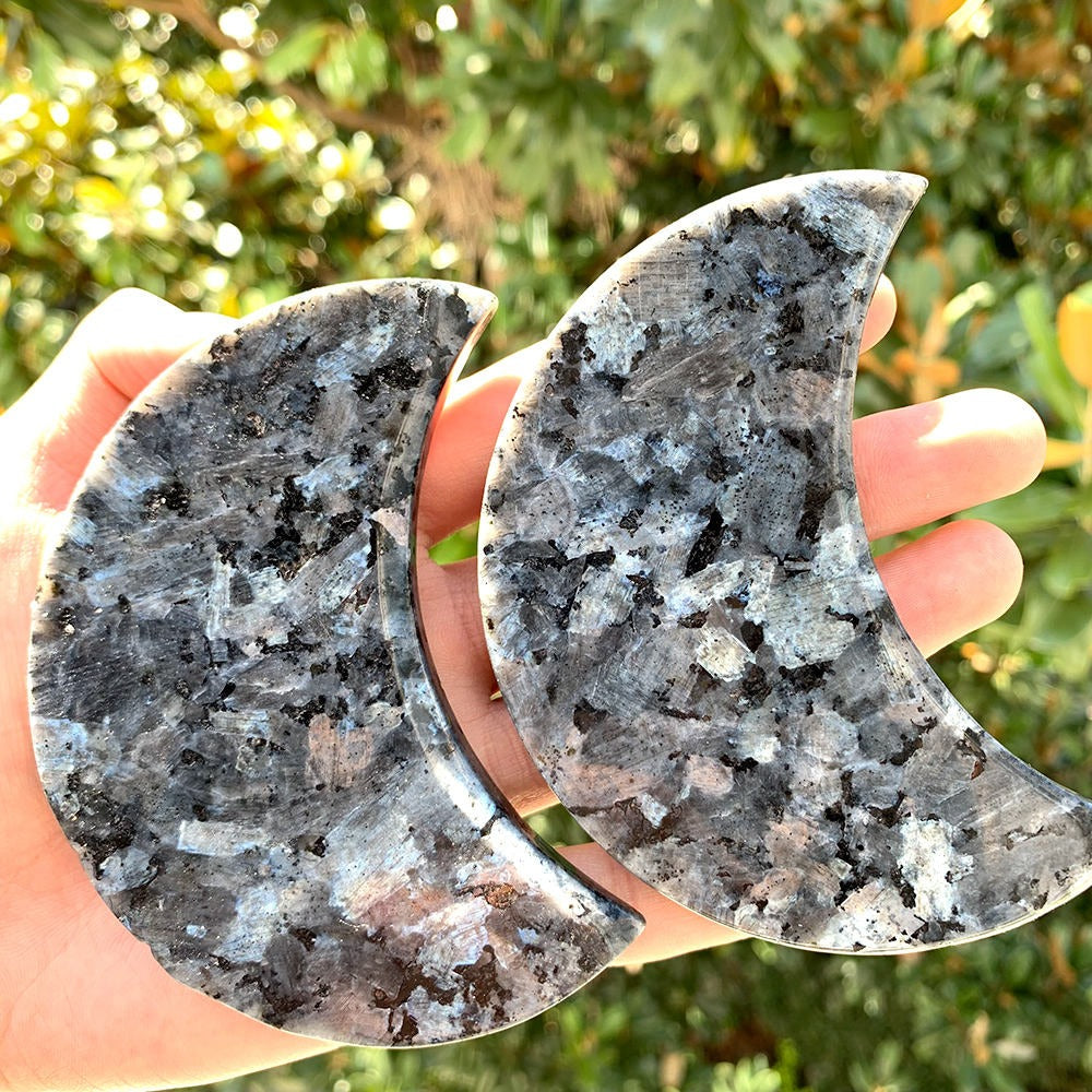 Natural Crystal Moon for Holiday Gift