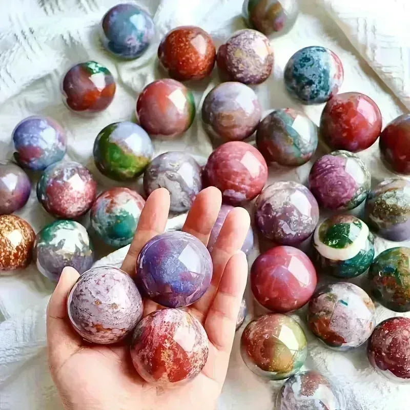 Ocean Jasper Sphere