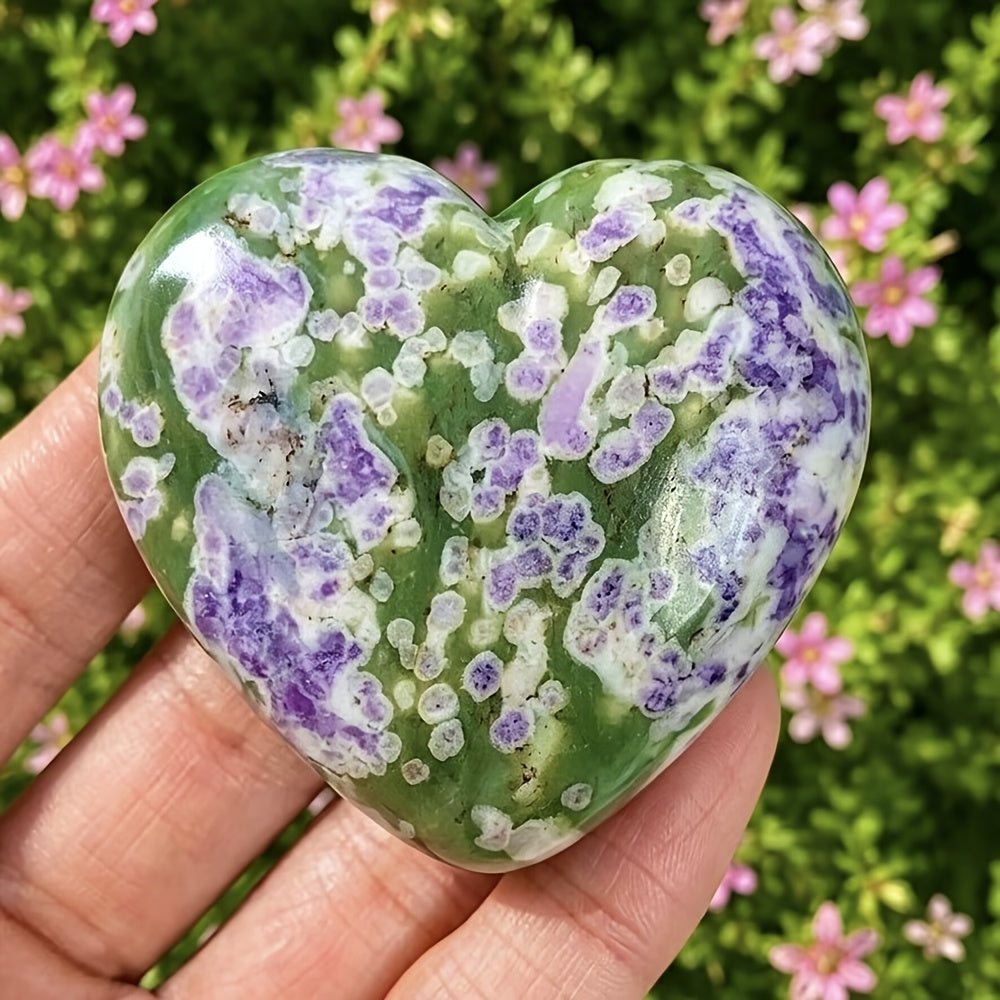 Auspicious Crystal Heart Unique Gift for Family and Friends