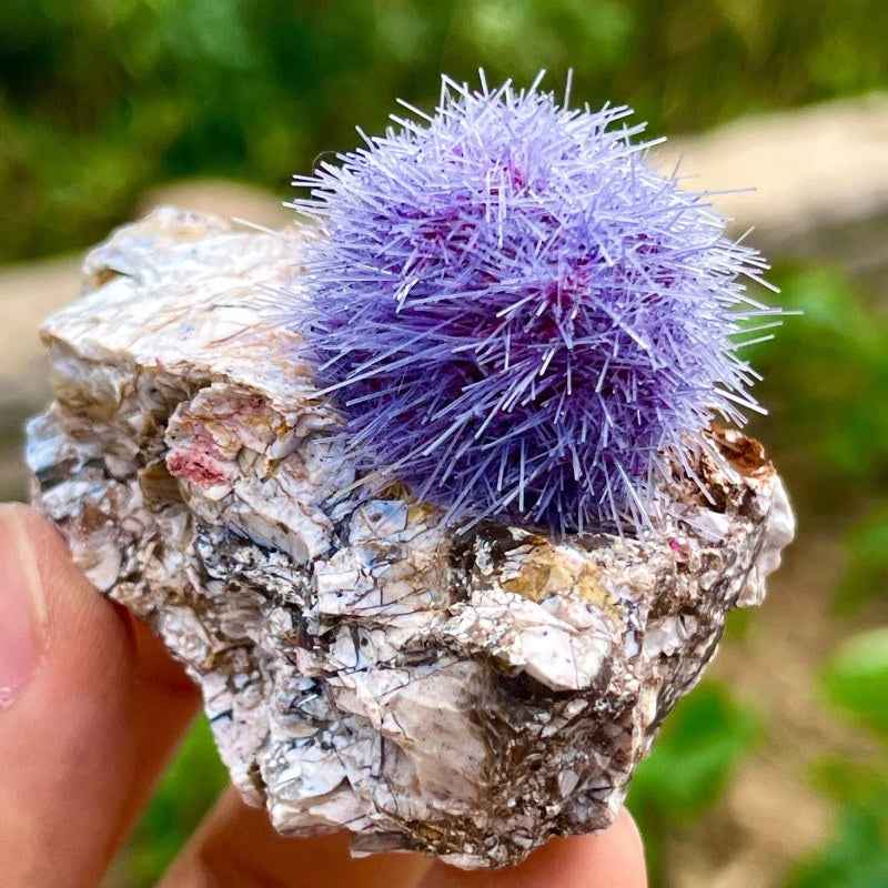 50-100g Rare Zeolite Purple Mineral Specimen | CrystalHola Wholesale