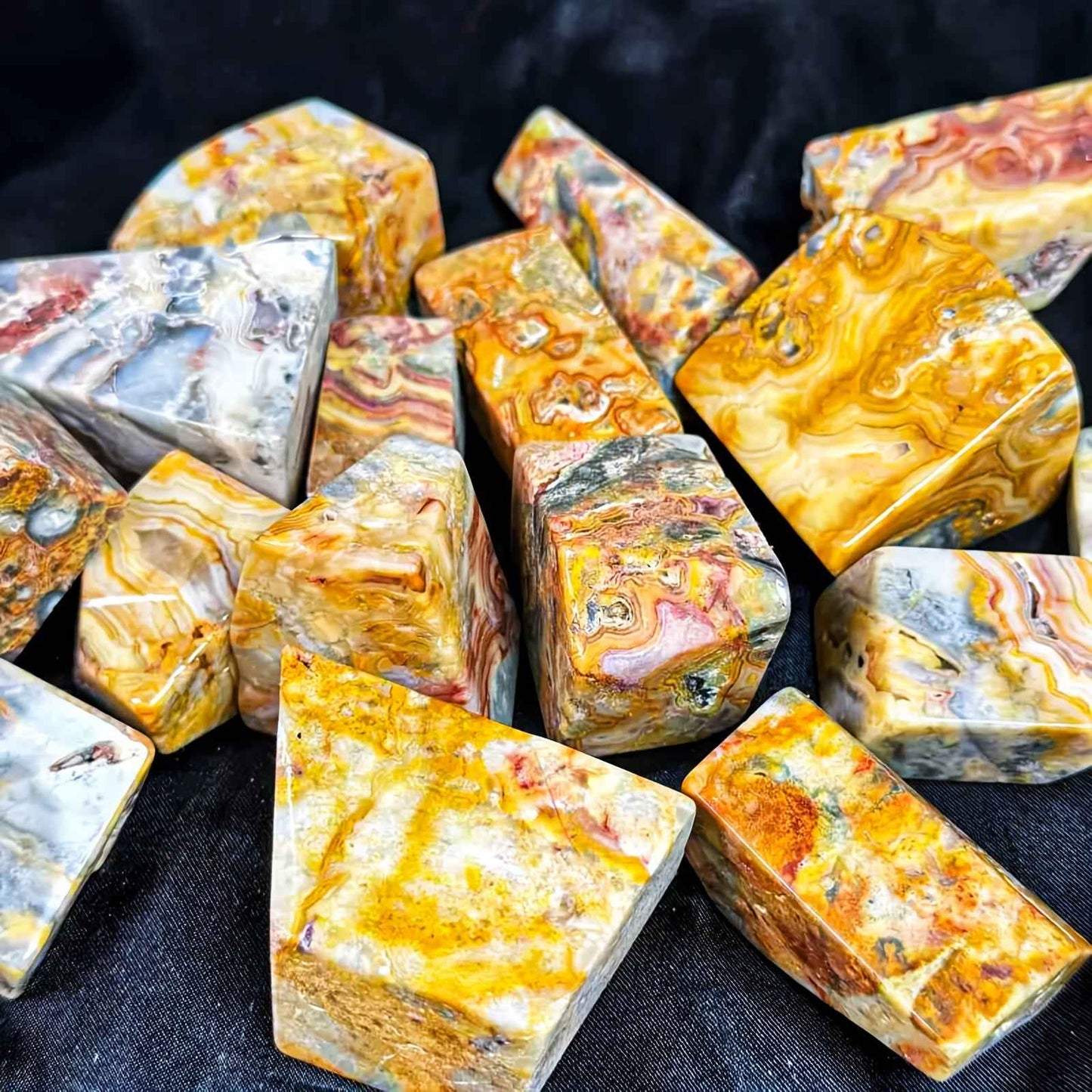 50-200g Crazy Agate Freeform |CrystalHola Wholesale