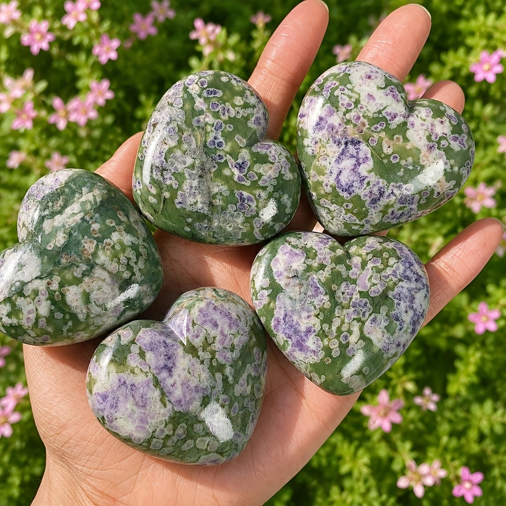 Auspicious Crystal Heart Unique Gift for Family and Friends