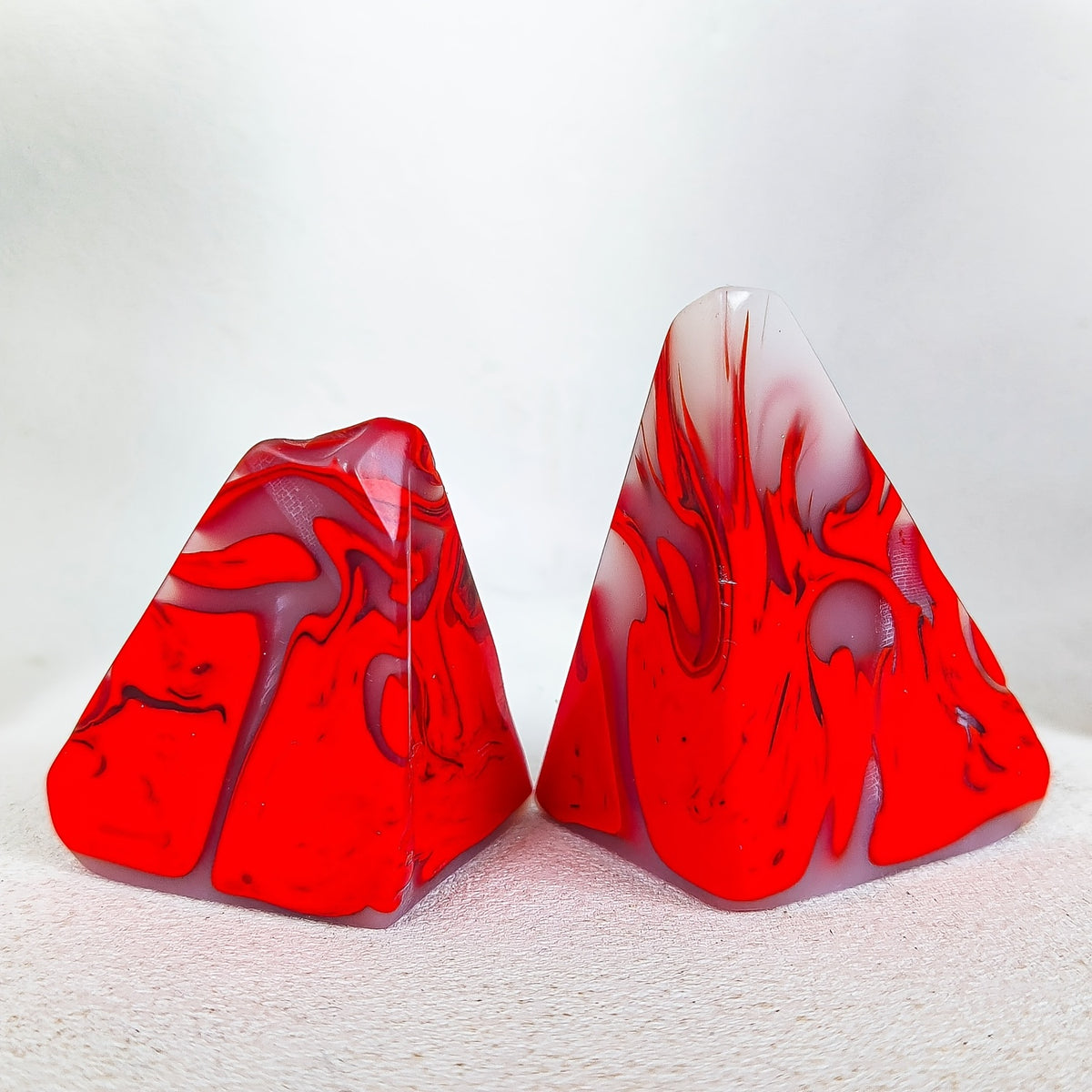 Flame Agate Freeform for Decor
