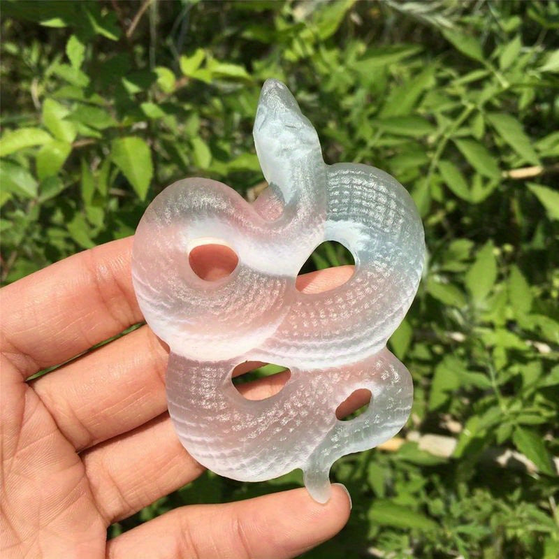 Selenite Snake for Gift