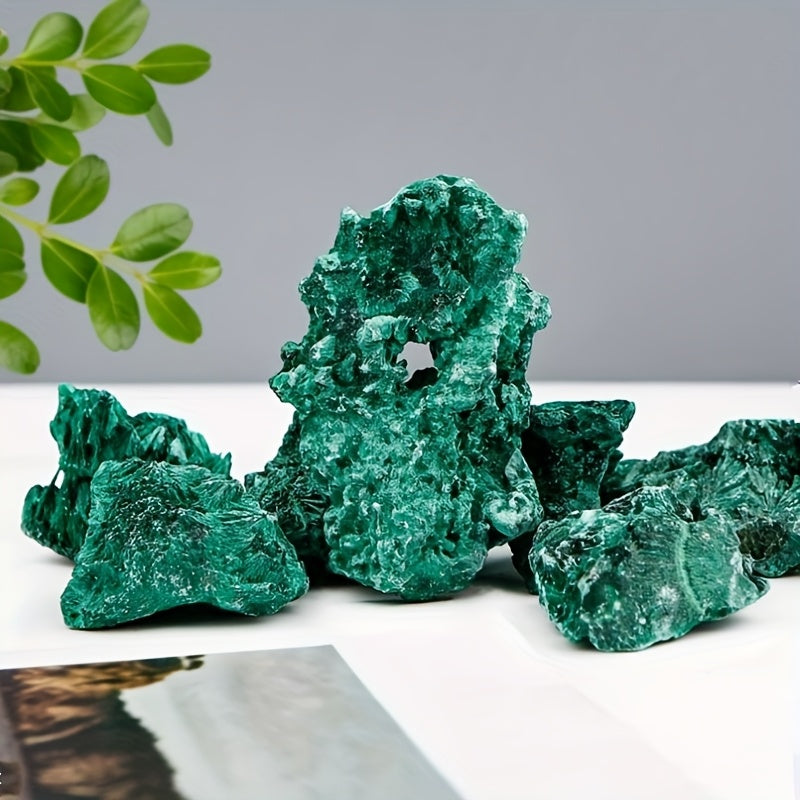 Malachite Mineral for Decor and Collection