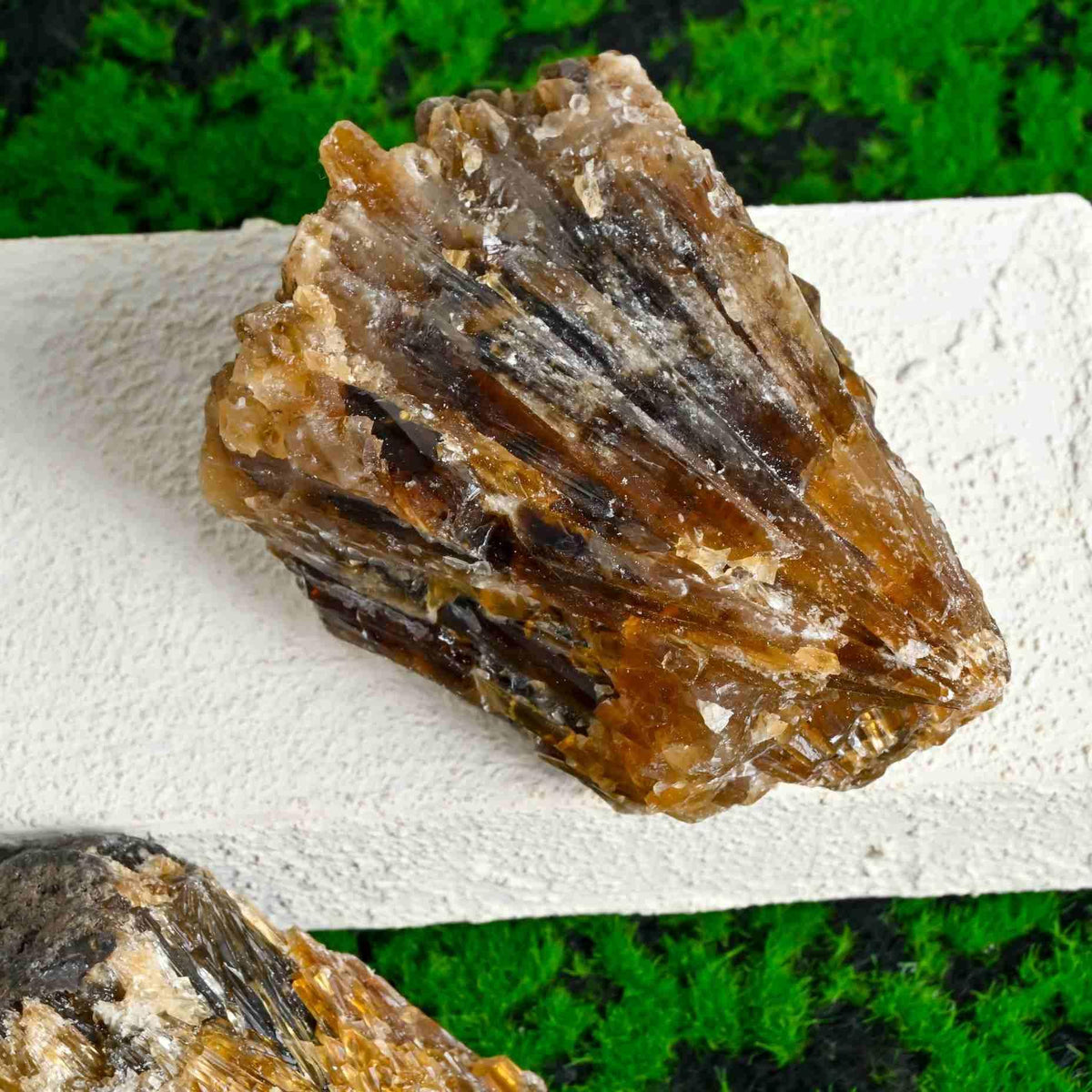 Amber Calcite Mineral|CrystalHola