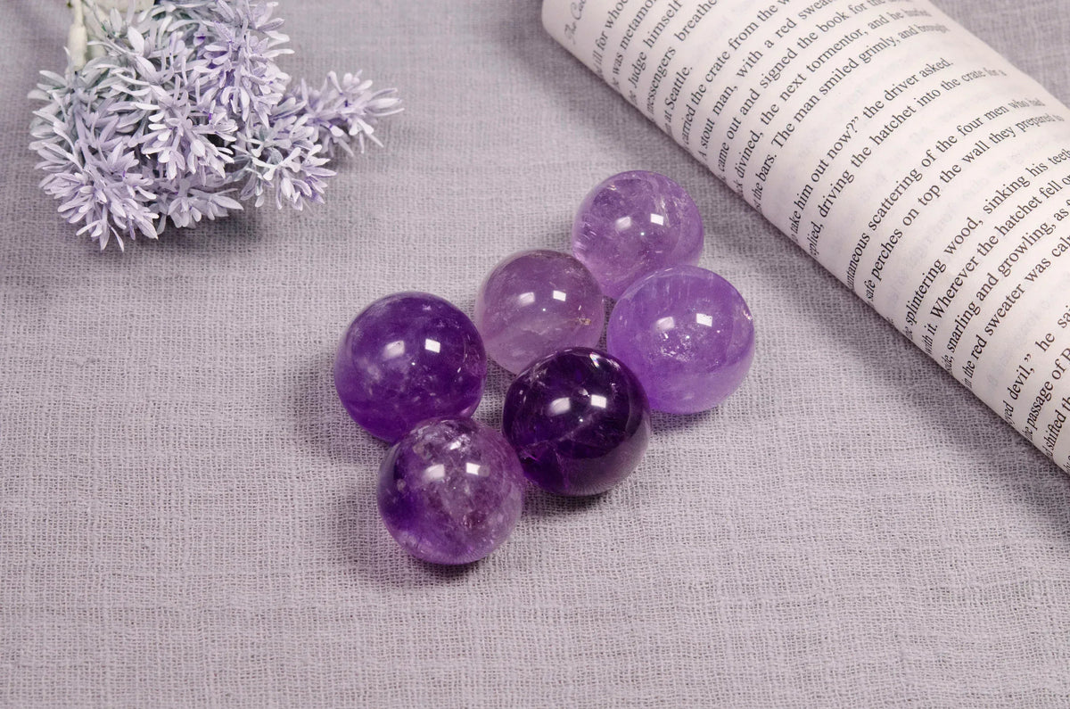 Mini Amethyst Sphere