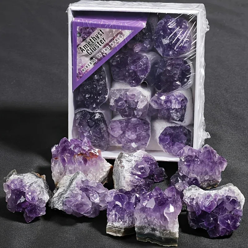 Amethyst Cluster Box - CrystalHola