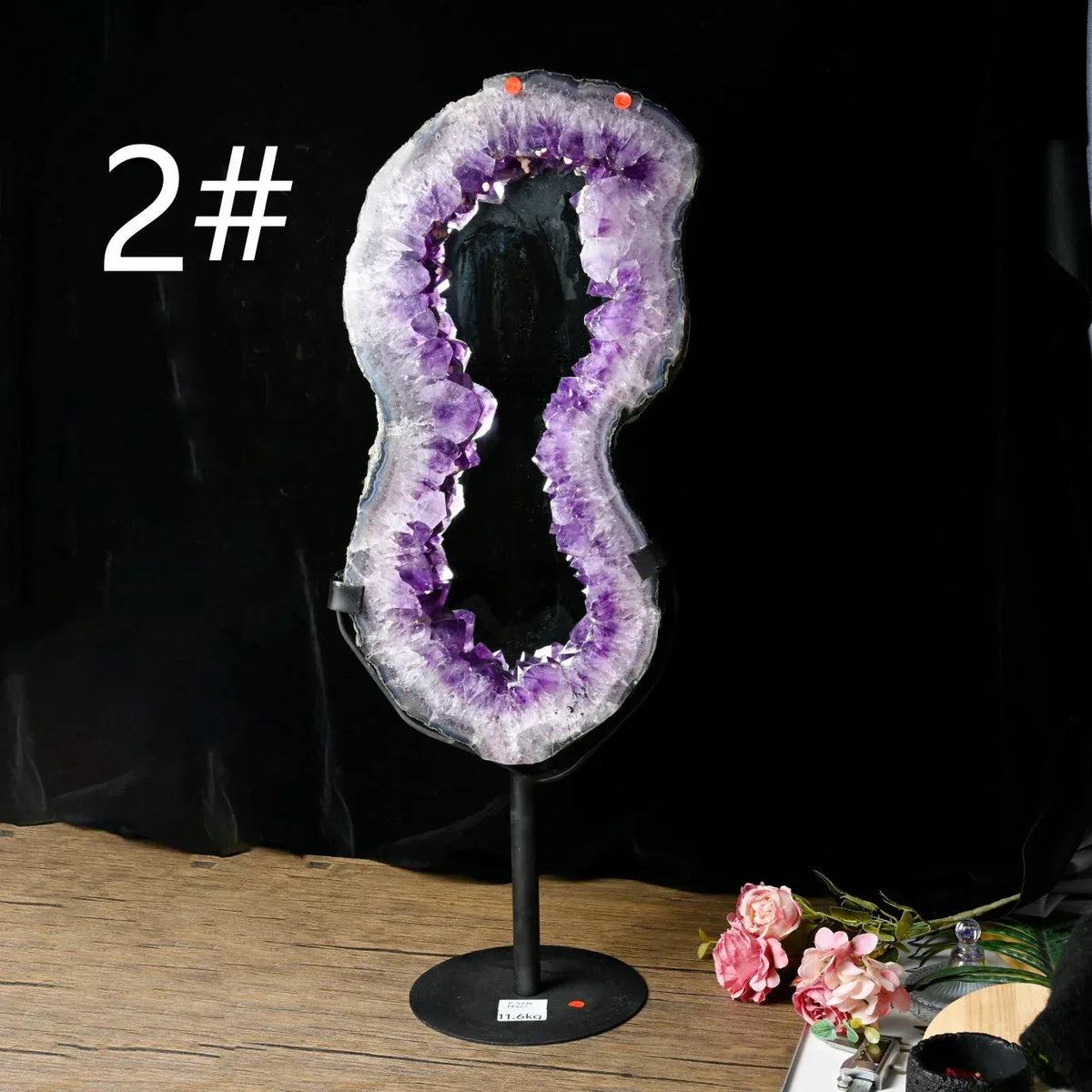 Amethyst Geode Mirror