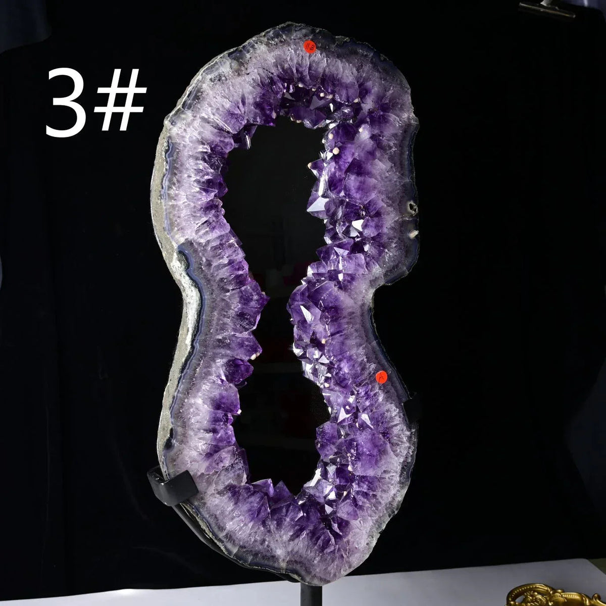 Amethyst Geode Mirror