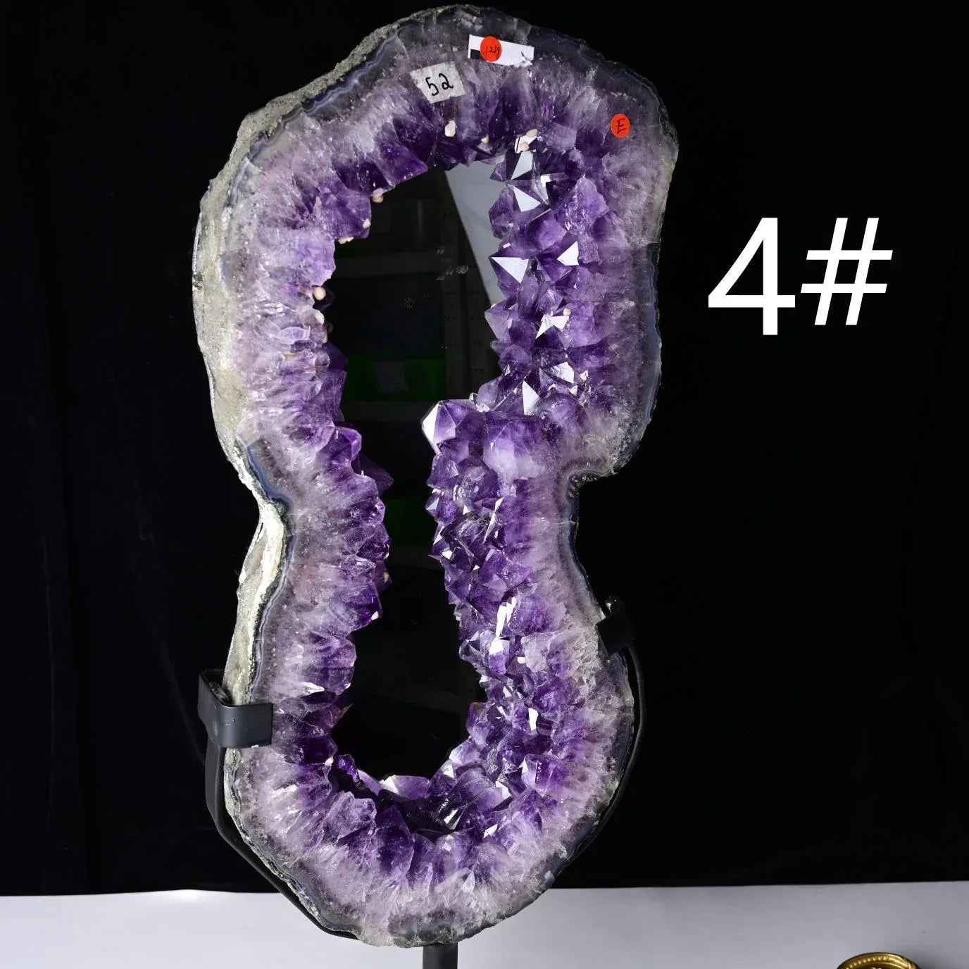Amethyst Geode Mirror