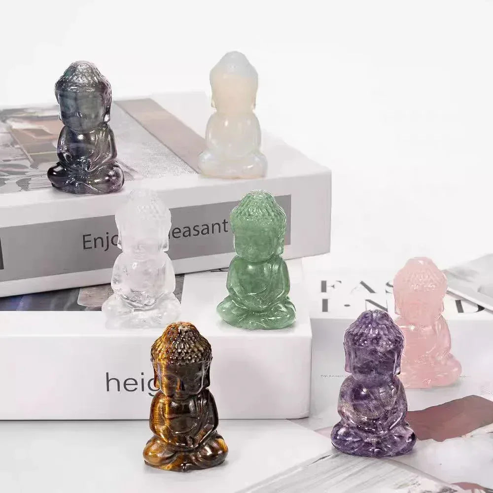 1.57in Baby Buddha Carving|CrystalHola
