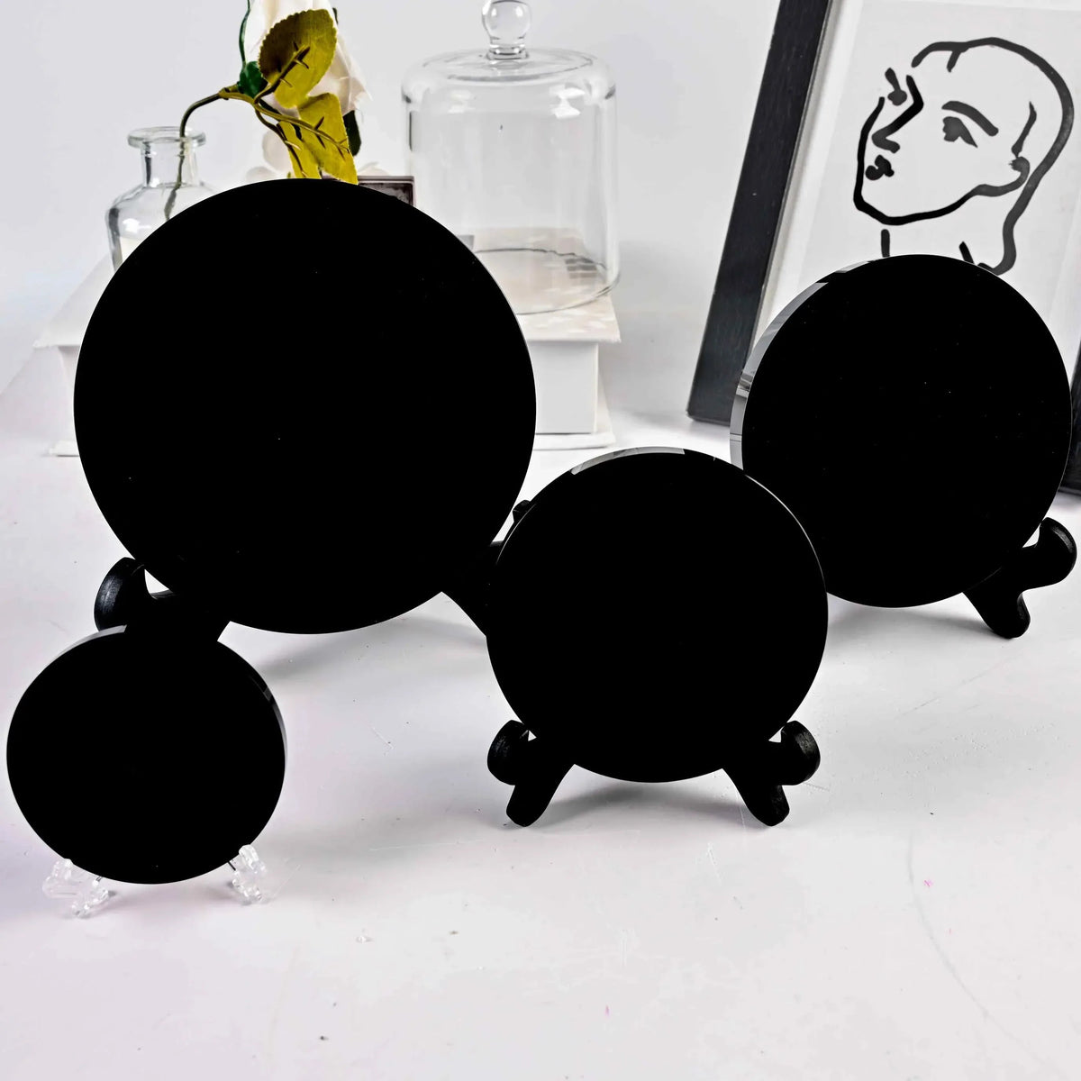 Black Obsidian Disc