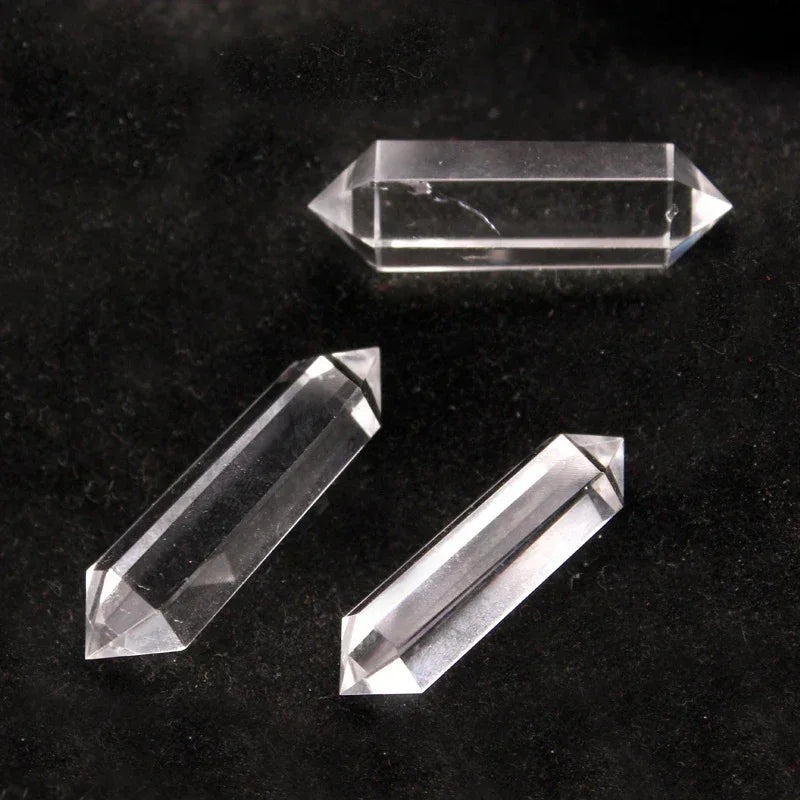 Clear Quartz Double Tower