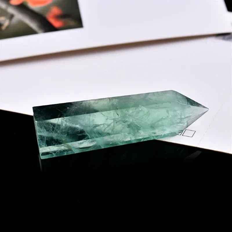 Green Fluorite Point
