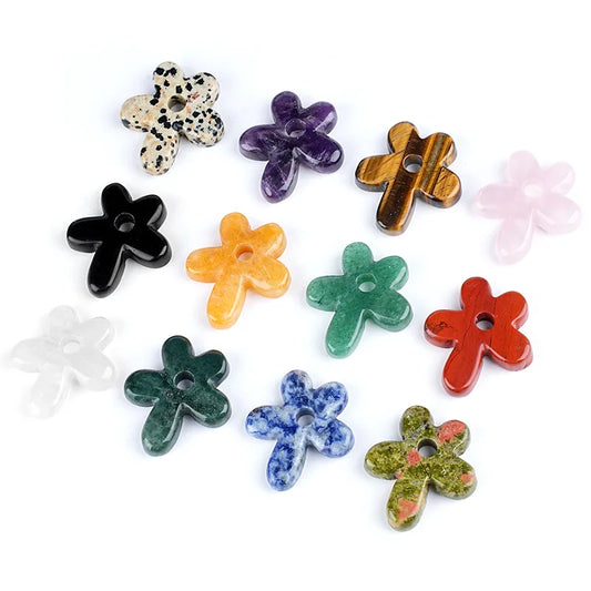 Natural Crystal Carved Flower - CrystalHola