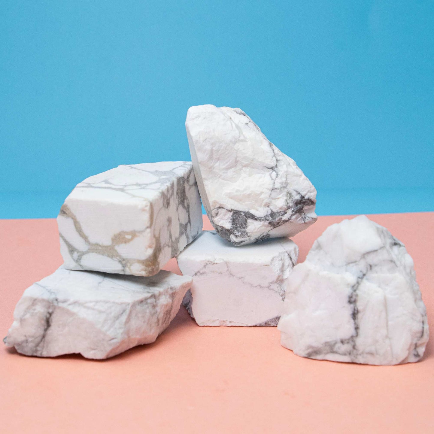 Howlite Raw Stone|CrystalHola