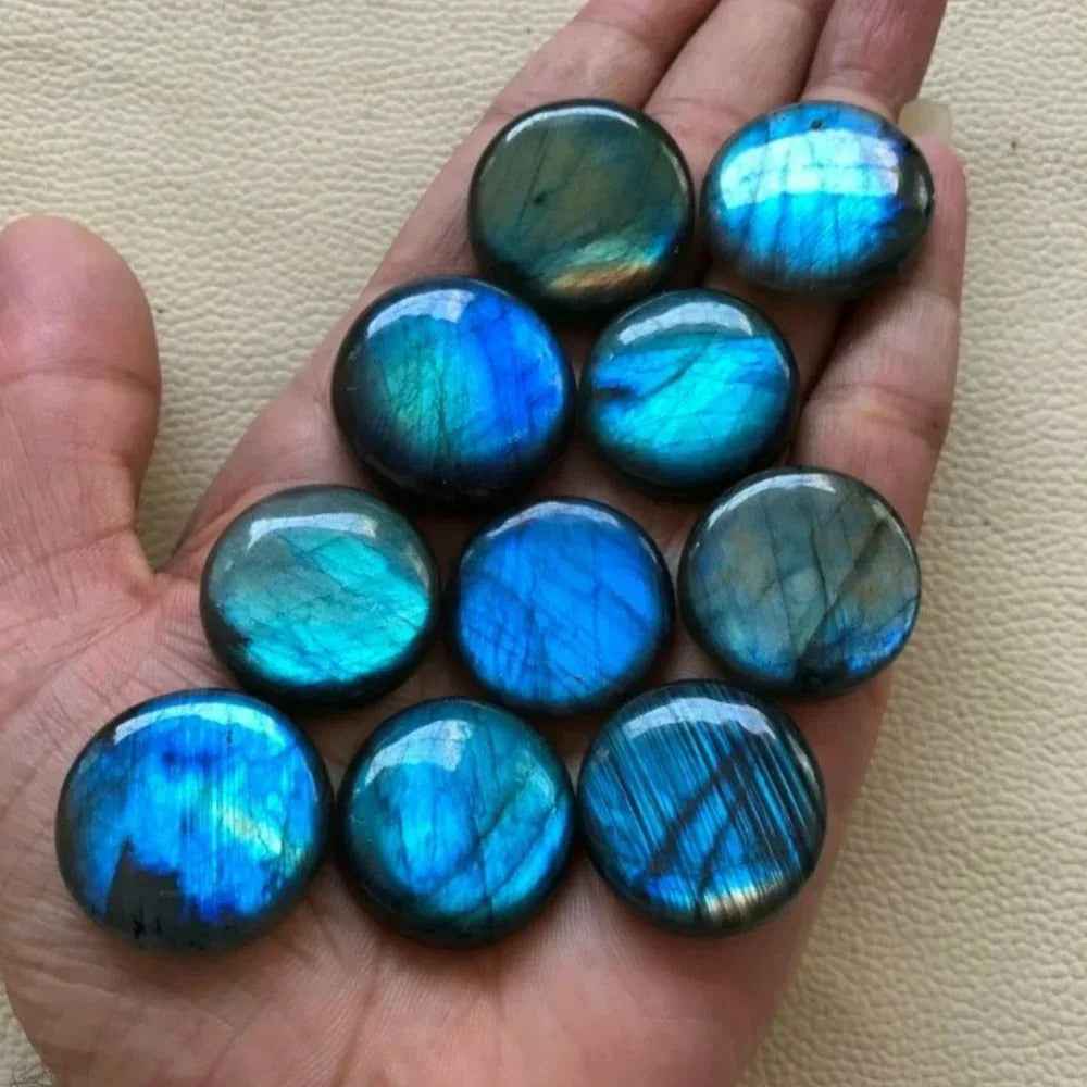 Labradorite Round DIY Carving