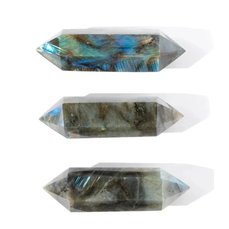 Labradorite Double Tower - CrystalHola