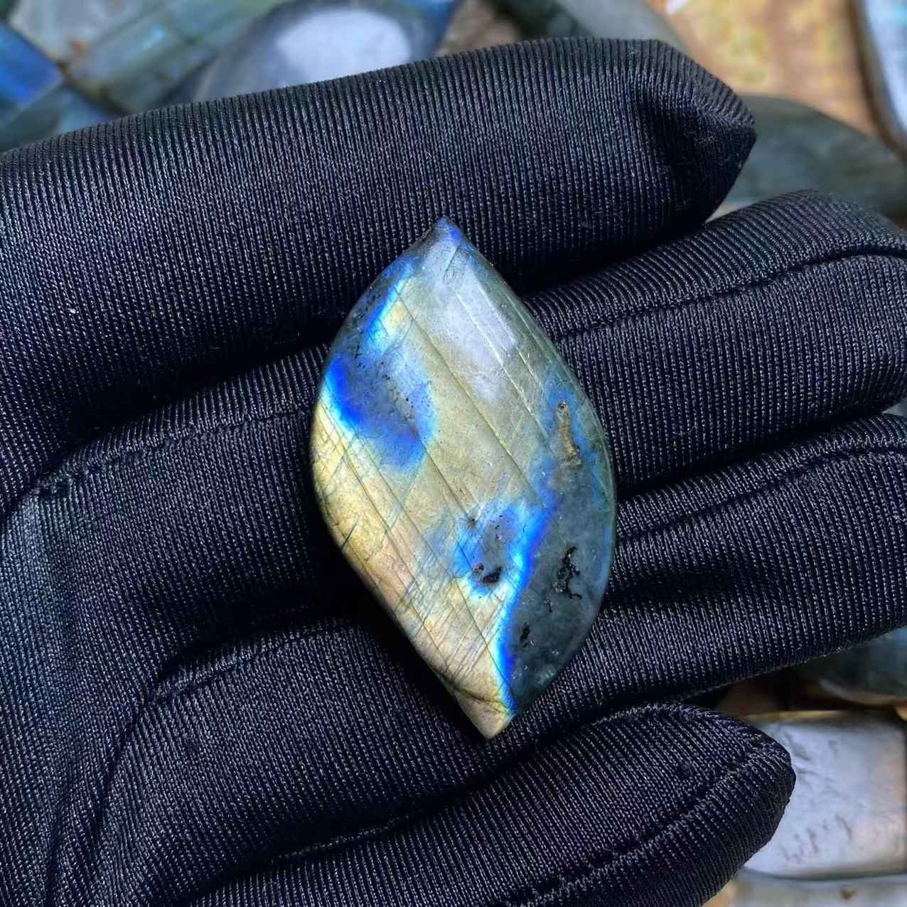 Labradorite Feather DIY