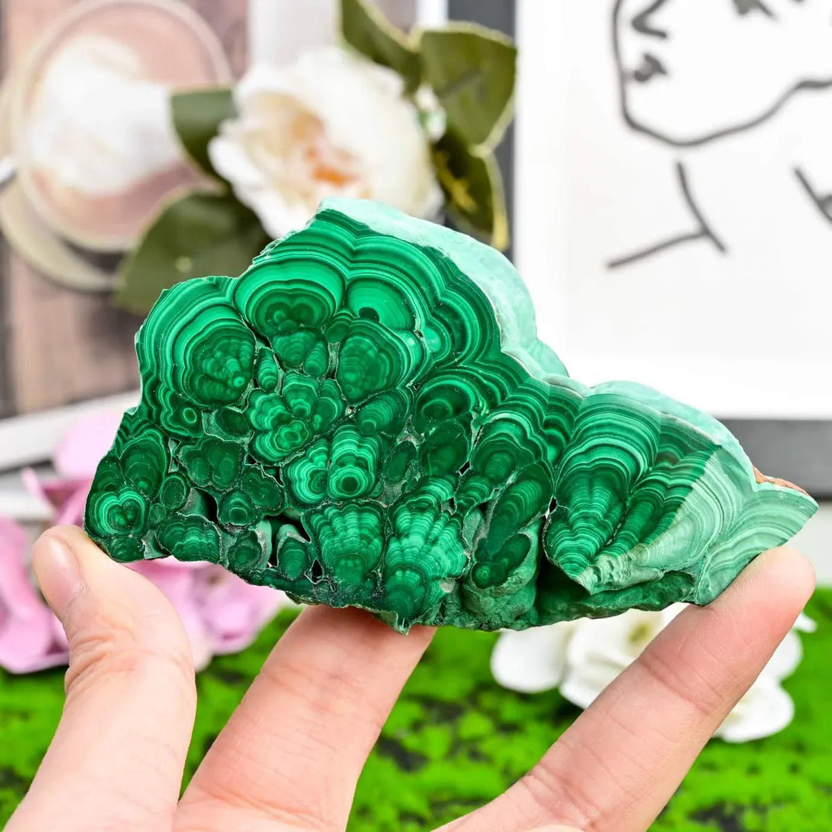 Malachite Slab