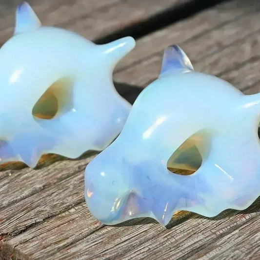 Opalite Dragon Skulls - CrystalHola