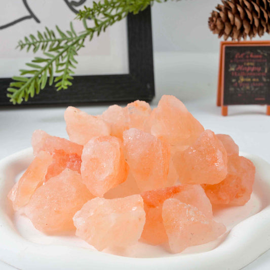 Orange Salt Raw Stone|CrystalHola