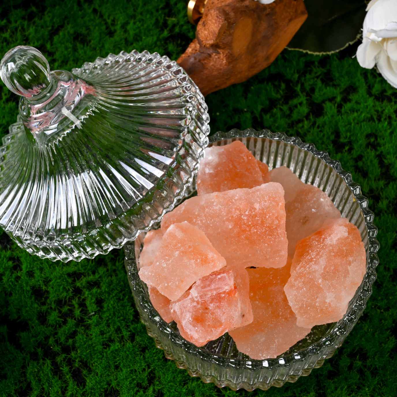 Orange Salt Raw Stone|CrystalHola