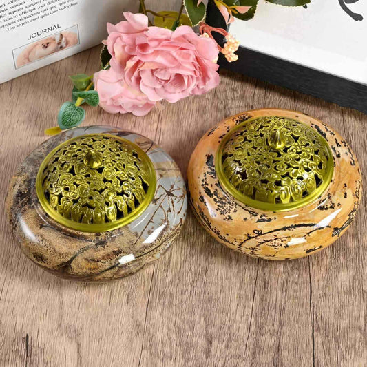 Picture Jasper Incense Burner