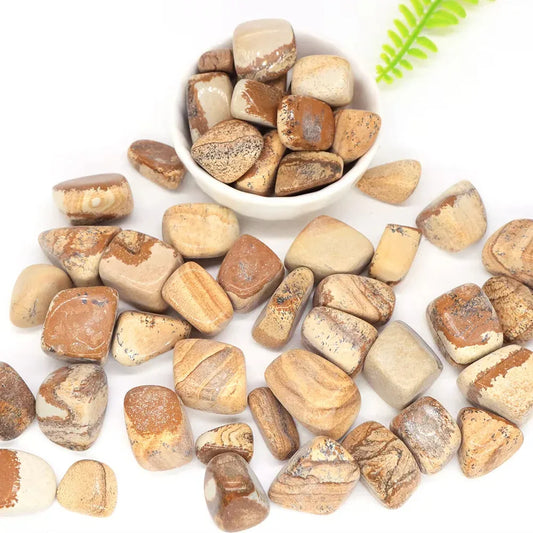 Picture Jasper Tumble Stone - CrystalHola