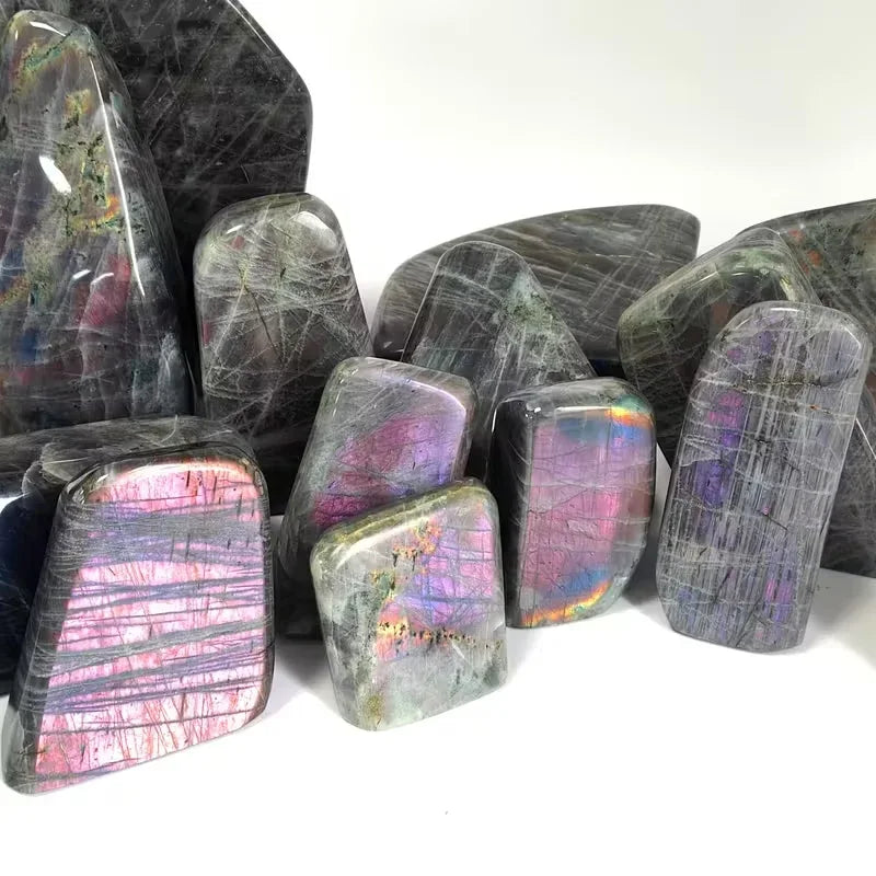Flashy Labradorite Freeform Ornament - CrystalHola