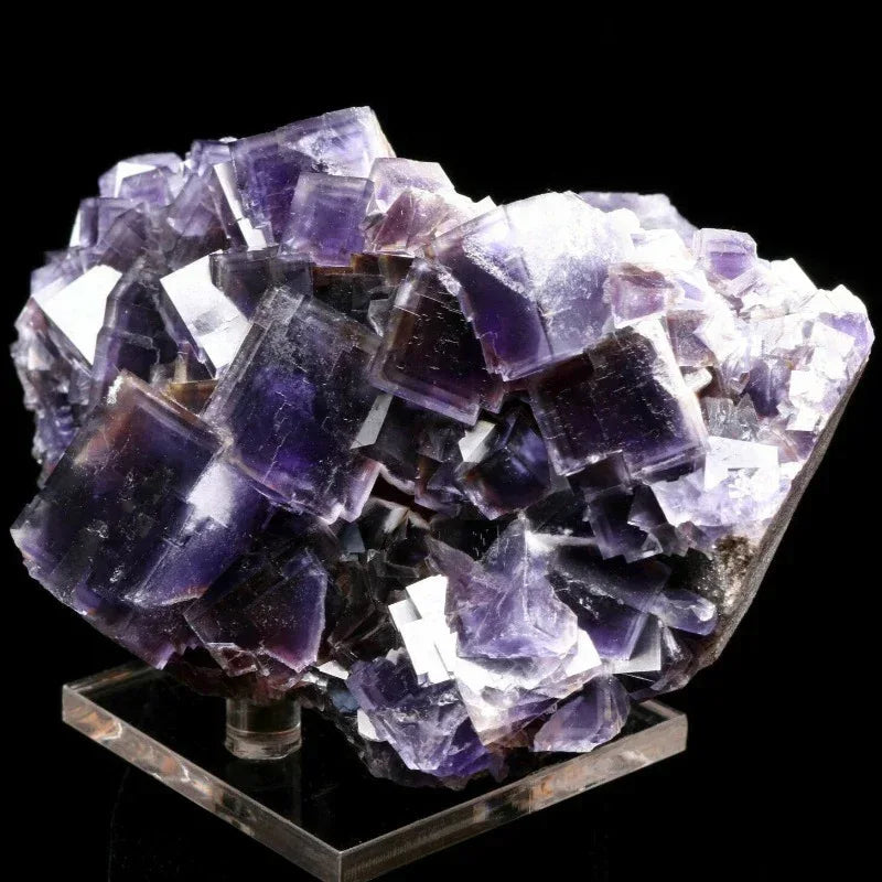 Purple Fluorite Mineral