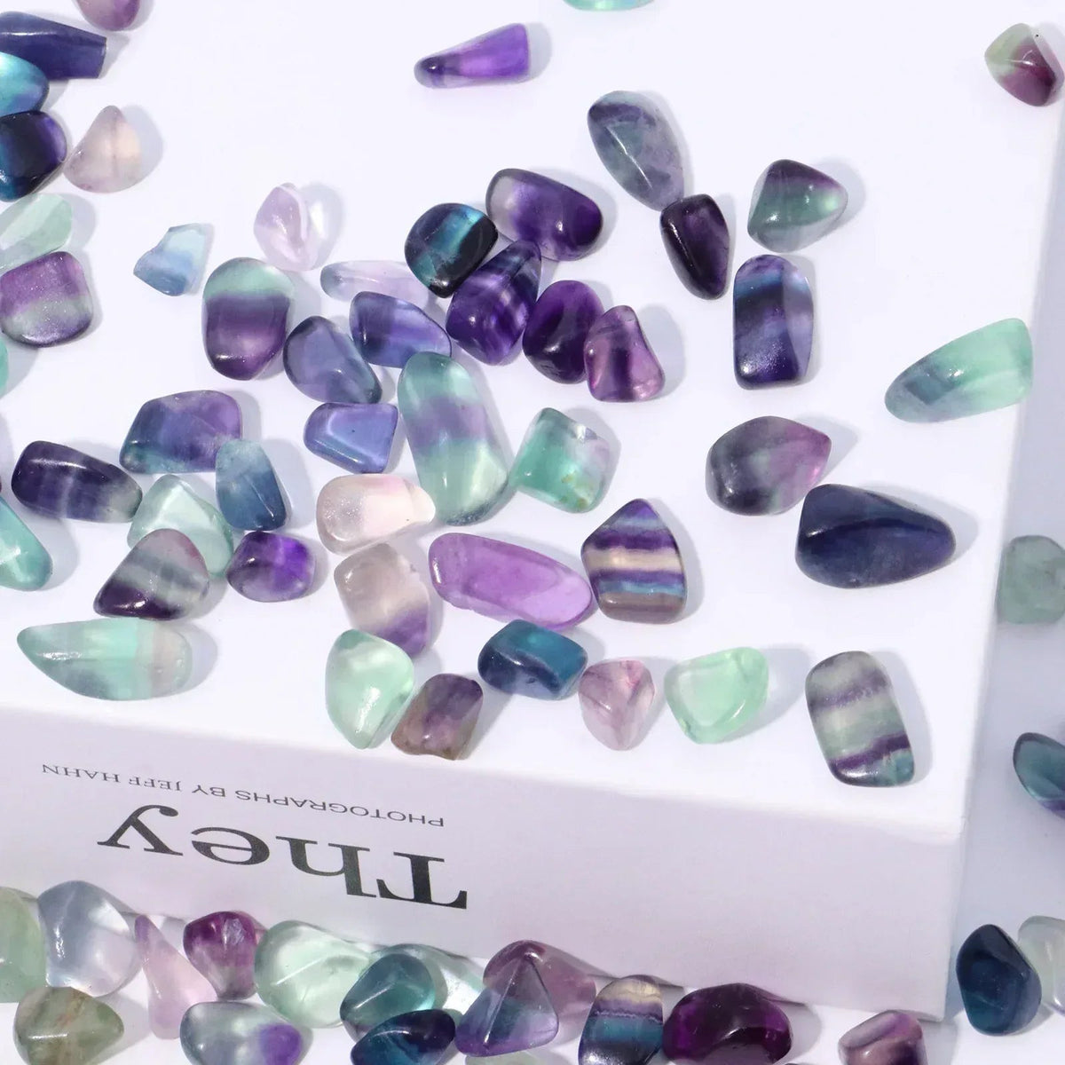 7-9mm Rainbow Fluorite Gravel|CrystalHola