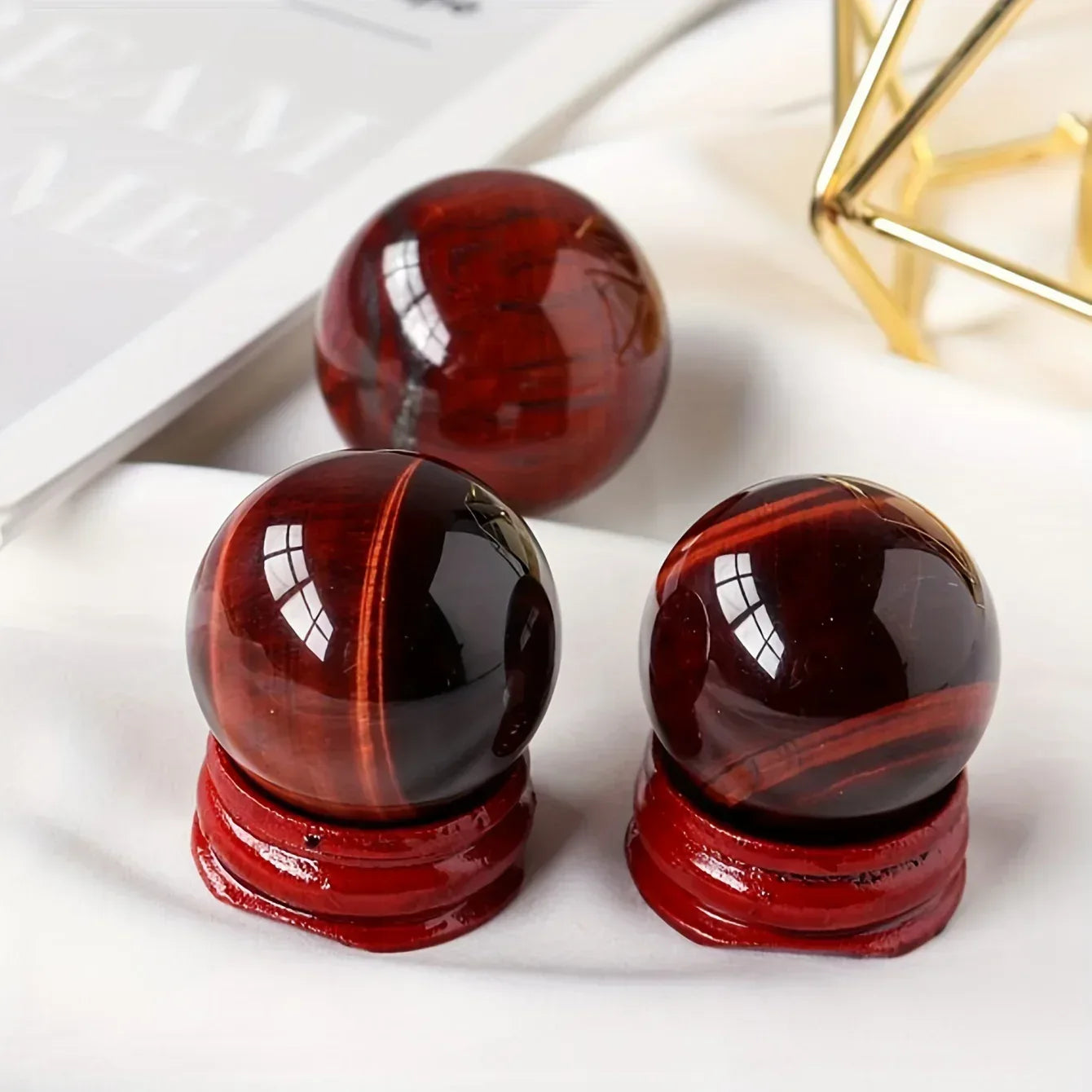 Red Tiger Eye Sphere