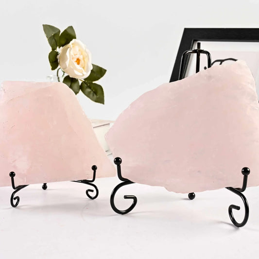 Rose Quartz Slab - CrystalHola