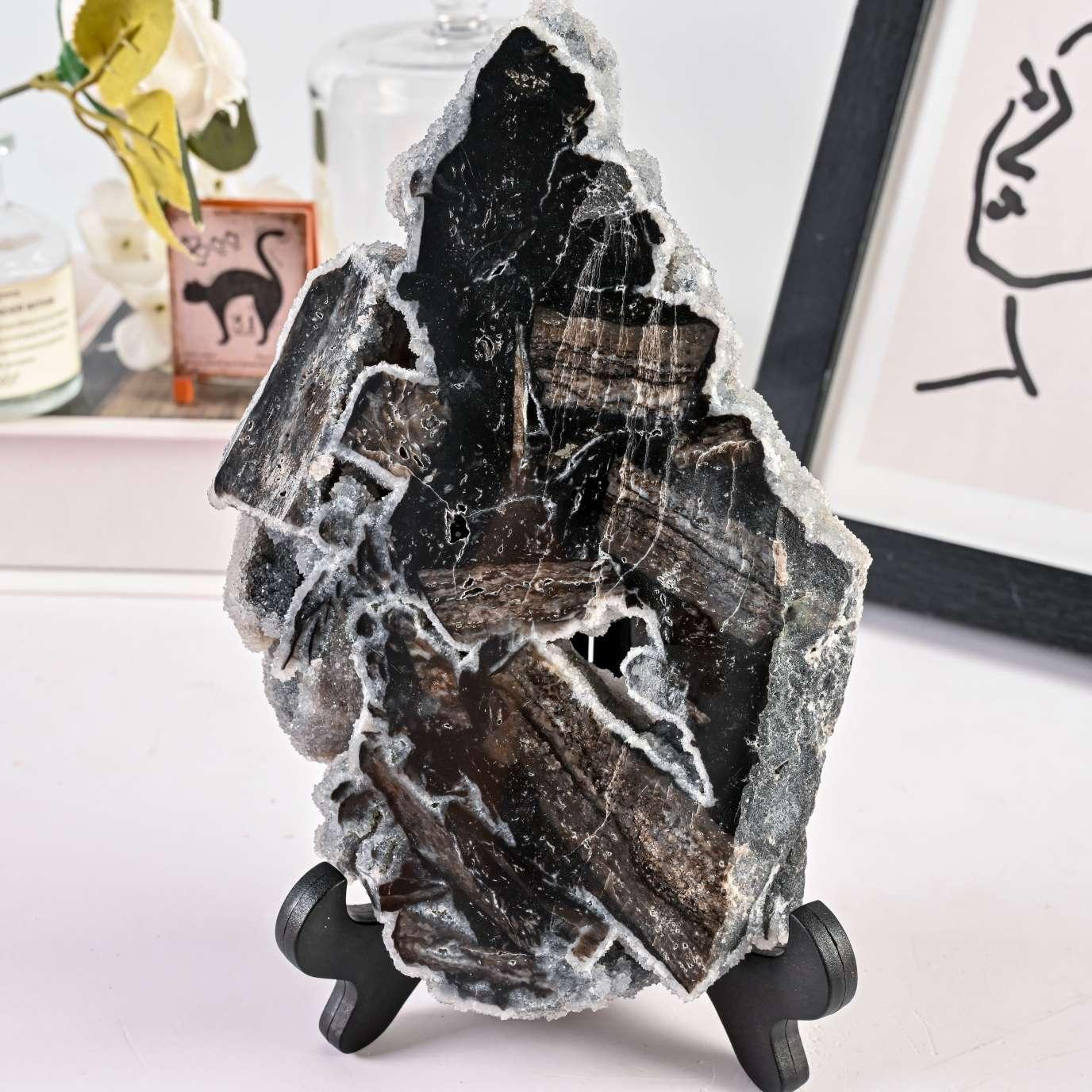 Sphalerite Display Plate - CrystalHola